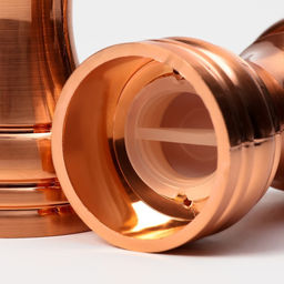 Набор мельниц для соли и перца Доляна, 2 шт., 10×5×10 см, цвет бронзовый