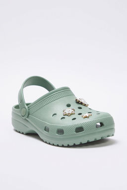 Trendyol Shoes Mint Tokal? Aksesuar Detayl? Hafif Taban Kad?n Eva Sandalet Terlik TAKSS25SD00033 - Trendyolmilla фото 6