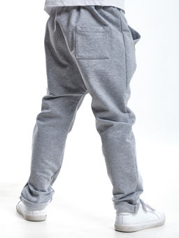 Брюки на резинке с подворотом UD 7333 черн.меланж - Mini maxi фото 12