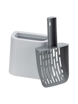 Совок для кошачьего туалета с подставкой, смоки