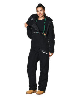 Комбинезон BB-0209 Черный - Snow headquarter фото 10