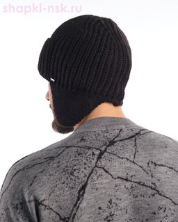 65432 Avella XXL Ушанка мужская флис (60-61)