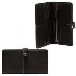 Портмоне мужское Croco-ПР-1055 натуральная кожа 2 отд, 7 карм, черный шора (1000) 217189