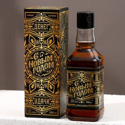 Гель для душа виски С новым годом!, 250 мл, мужской парфюм