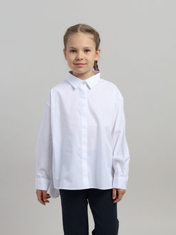 CWJG 63918-20 Блузка для девочки,белый