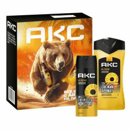 AXE набор НА ПЛЯЖЕ (део-спрей 150мл + гель д/душа 250мл)
