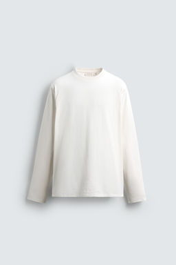 LONG SLEEVE SEAM T-SHIRT - Zara фото 6
