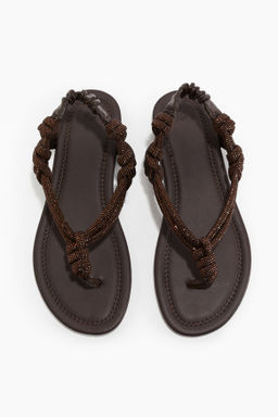 Sandalias con strass