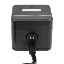 S-GCD2-1,5SBUH BLACK Удлинитель серии Standard, с/з, шнур 1,5м, 2 гнезда, 3 USB, 16А, держатель для телефона. Черный. ТМ Uniel