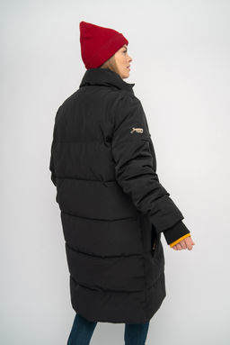 Куртка ЗАПОРОЖЕЦ Baikal Long BLACK  фото 2