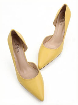 06-HDP1169-32 YELLOW Туфли женские (натуральная кожа)