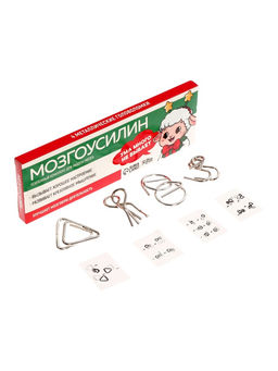 Головоломки «Мозгоусилин», набор 4 штуки, Puzzle