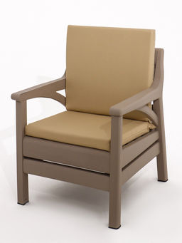 Набор садовой мебели «Евпатория»: 2 кресла, стол, двухместный диван, бежевый