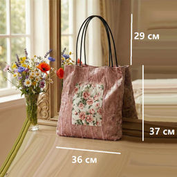 Сумка K2-614-Cream - Ferro фото 4