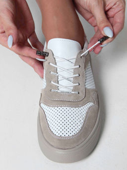 Кеды 149.LusiR2la. Белый бежевый