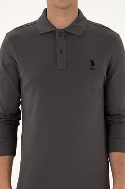 Erkek Gri Basic Sweatshirt Sepette S_rpriz _ndirim - U.s. polo assn фото 6