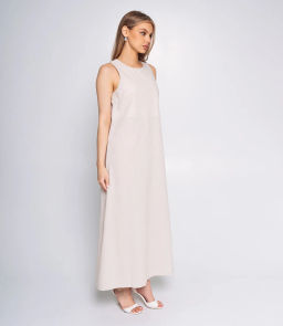 Платье #ОКТ025004, светло-бежевый - Dommod фото 8