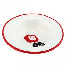 Кармен Блюдце-розетка для варенья фарфоровое д10,3см h2,9см, с деколью, отводка (Китай) - Домашняя мода фото 5