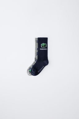 2-PACK OF MINECRAFT  MOJANG AB.  LONG SOCKS