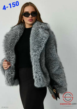 Шуба женская из искусственного меха