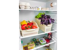 Контейнер хозяйственный 30,5*21*12,5 см Лофт слоновая кость на колесах широкий (модель - 622026) - Elan gallery фото 3