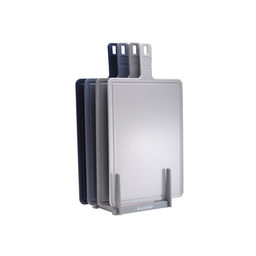 Набор разделочных досок на подставке (4 досточки+подставка) 37x23x0,6см (10080)