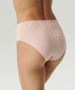 ATLANTIC 3LP-221 Трусы классика Folded Elastic - набор 3 шт. темно-розовый + светло-розовый + экрю  фото 4