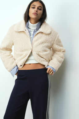 Chaqueta de borreguito con cuello - H&m фото 6