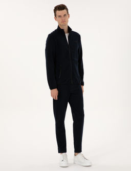 Lacivert Regular Fit Polar H_rka - Pierre cardin фото 4