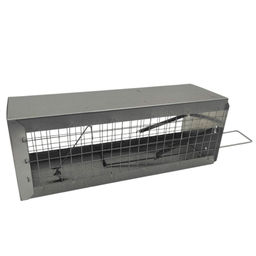 Крысоловка "Клетка" металл.+сетка 280х95х115мм
