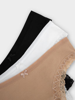 Трусы слипы женские в наборе, 3 шт - Mark formelle фото 6