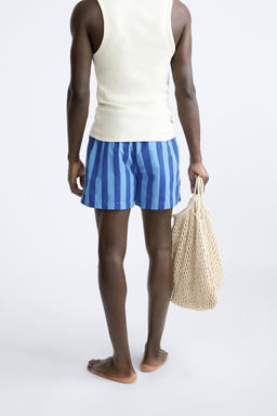 CIZGILI REGULAR FIT DENIZ SORTU - Zara фото 7