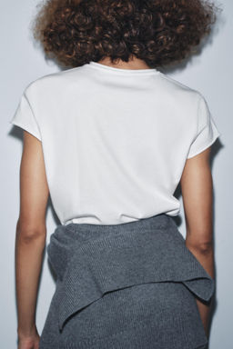 EMBROIDERED SLOGAN T-SHIRT - Zara фото 3