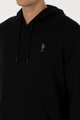 Erkek Siyah Basic Sweatshirt - U.s. polo assn фото 7