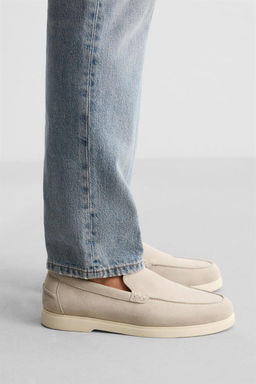 CASUAL LEATHER LOAFERS - Zara фото 2