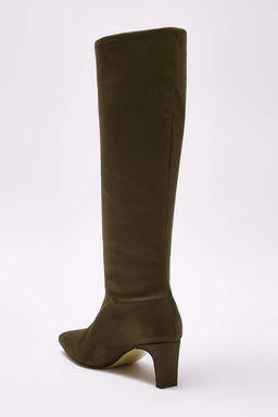 Trendyolmilla Shoes Siyah Ince Topuklu Kad?n Cizme TAKAW25CZ00002  фото 4