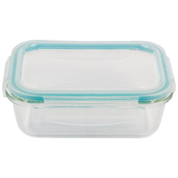Контейнер 650 мл из жаропроч. стекла с крышкой из пластм. "Diafano", прямоуг. арт. 005471