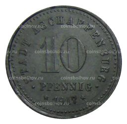 10 пфеннигов 1917 года Германия  Нотгельд Ашаффенбург