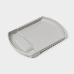 Ёршик для унитаза SAVANNA, настенный, силиконовый, с ёмкостью для моющего средства, 10.5×10.5×41 см, белый