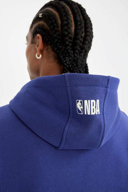 DeFactoFit Толстовка комфортного кроя с капюшоном NBA Los Angeles Lakers  фото 7