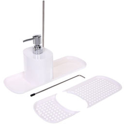 Подставка под губку с дозатором 300мл. 31х10,7х16 1884