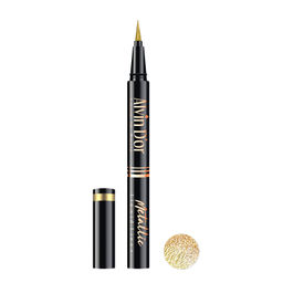 Alvin Dor AD-52 Лайнер стойкий для век металлик metallic liquid liner 24h high тон 01золотой
