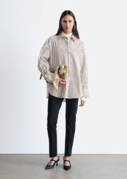 Camisa de corte holgado