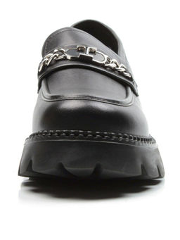 03-5939 BLACK Лоферы женские (натуральная кожа) - Фабричный китай фото 9