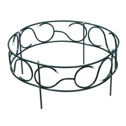 Грядка оцинкованная, 70×70×30 см, зелёная, «Декоративная»