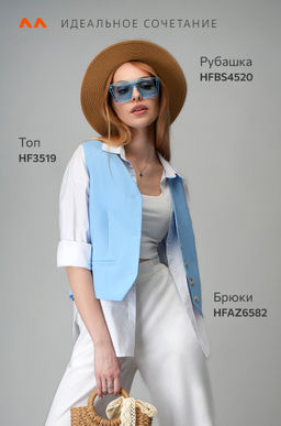 Женские льняные брюки Happyfox  фото 14