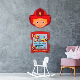 Бизиборд из составных частей Профессии на стену 3 шт., 58?107 см - Simaland фото 3