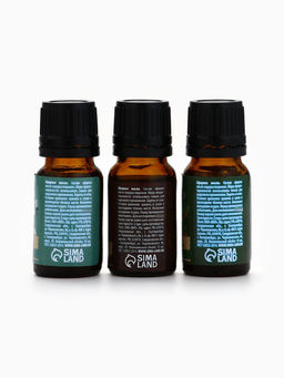 Эфирное масло, набор 3 шт. × 10 мл, Банный Дух