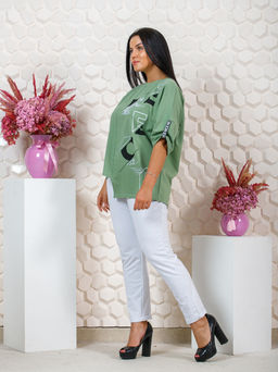 764 Туника "олива"