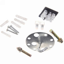 Люстра подвесная в стиле барокко "Alfemminile" 8*40Вт 25-DZ888 со стеклянными основаниями